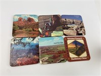 Vtg ARIZONA Souvenir Coasters
