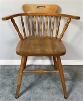 Wooden Windsor Style Spindle Back Chair