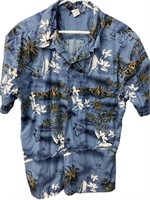 Vintage Palmwave Hawaii Xl Button-Up Shirt