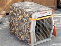 Deluxe Pet Porter Carrier w/ Cover 33" x 22" x 26"