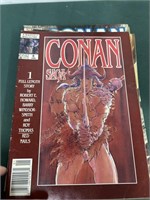 Conan Saga/Savage Sword of Conan Lot 30 Books