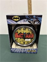 NIB Batman Alarm Clock Retro DC Comics
