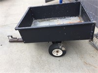 Pull Behind Utility Cart, Dumpable, 42” x 33”