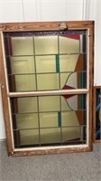 Large Stain glass window Arts & Craft