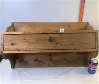 Wooden Shelf Approx. 16" x 27.5" x 9"