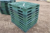 (10) Poly Pallets, Approx 43"X51"