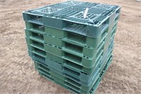 (10) Poly Pallets, Approx 43"X51"