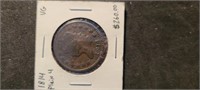 1814 Large Cent--vg+