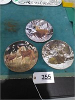 Danbury Mint Deer Collector Plates