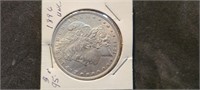 1896 Morgan Silver Dollar--unc