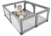 YOBEST Baby Playpen with Soft Breathable Mesh (No