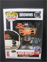 BAKER MAYFIELD SIGNED BROWNS FUNKO COA