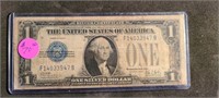 1929 B $1.00 Silver Certificate