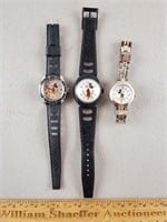 3ct Mickey Mouse Wrist Watches