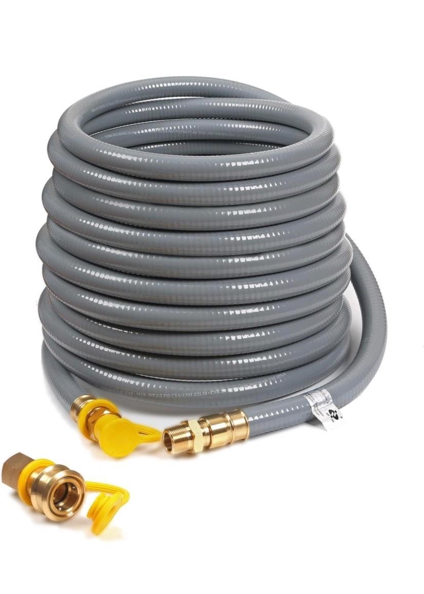 $140 36ft 3/4 inch flexible gas line hose