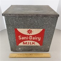 Sani Dairy Milk Bottle Crate Johnstown PA
