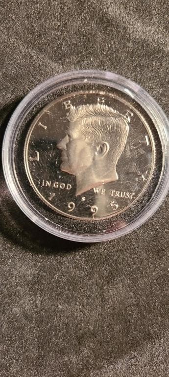 1995 S Kennedy Half Dollar