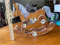 Hand Painted Rocking Horse