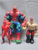 Small Lot Of Marvel Action Figure Kids Toys