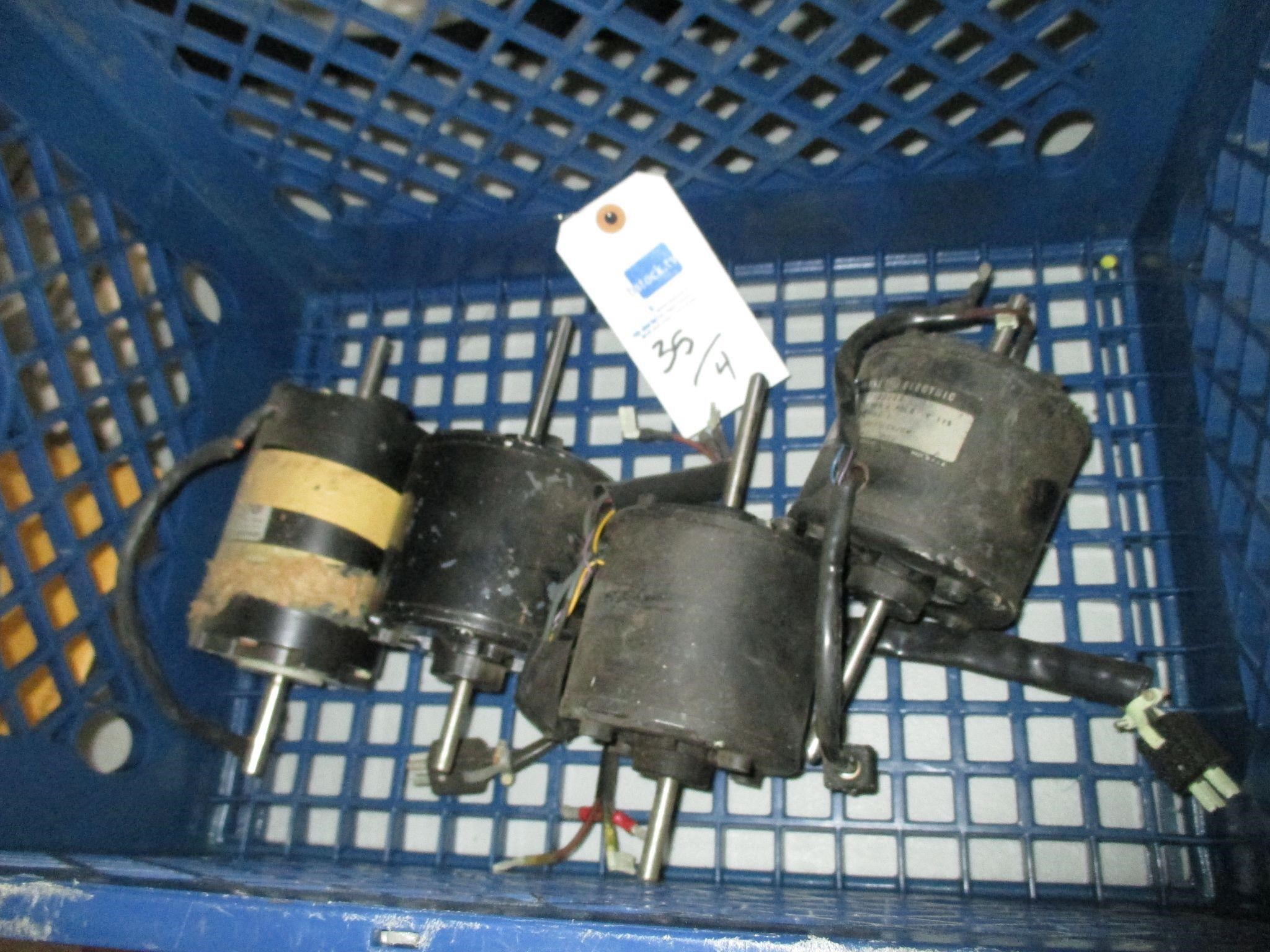 Qty of 4 - Ampex motors