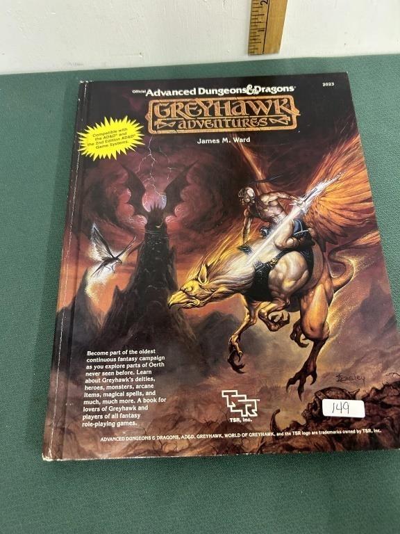 Adv Dungeons Dragons Greyhawk Adventures hb