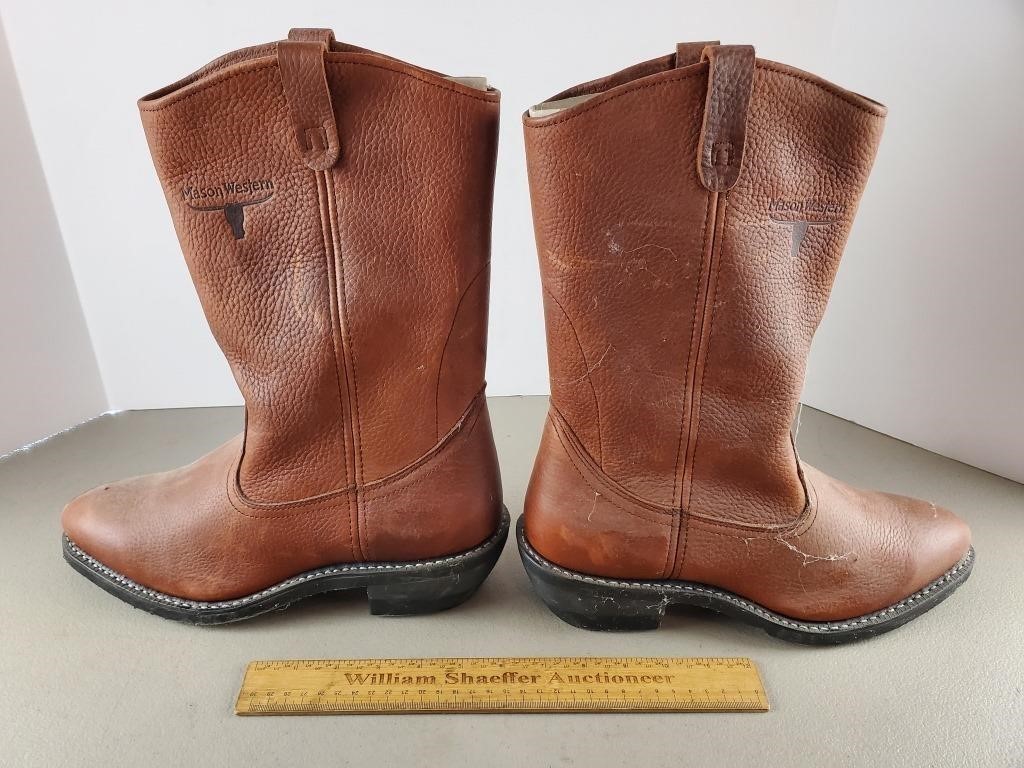 Mason Western Boots Size 11E