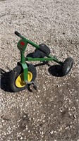 HOMEMADE TRICYCLE WITH A JOHN DEERE THEME