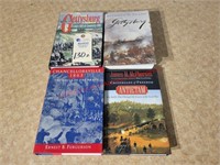 (4) Civil War hardcover books