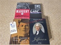 (4) Civil war/Historical Hardcover books