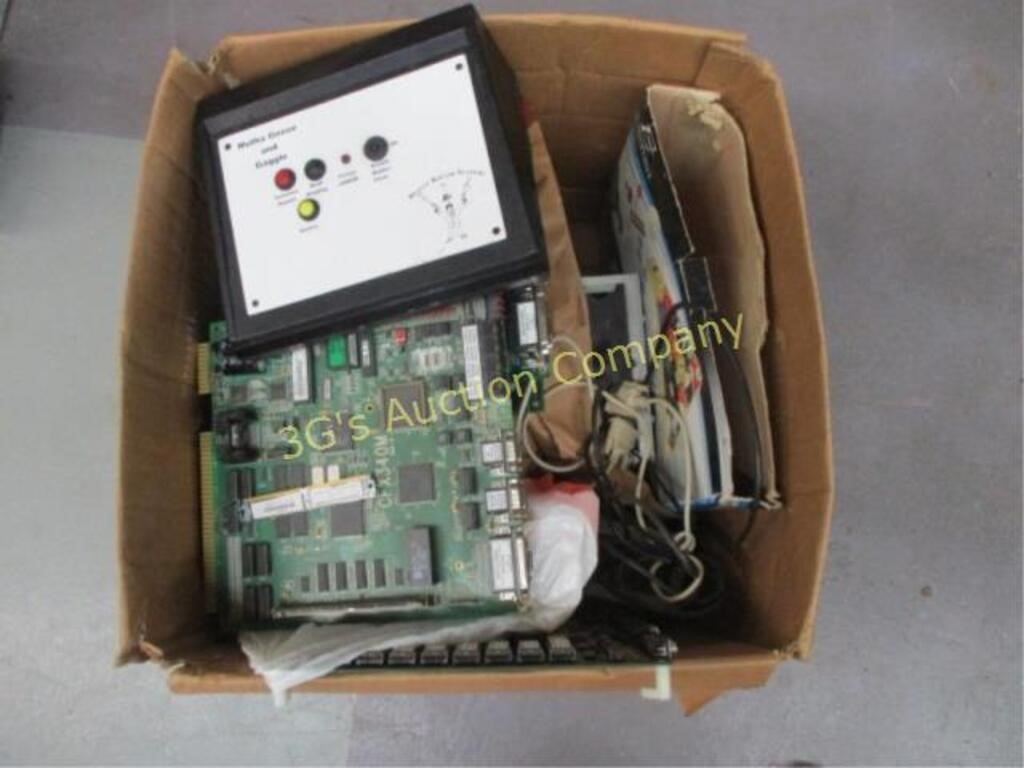 Box Lot of Gaming Machine Parts/Mother Board