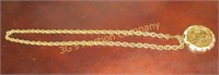 28" 10K(64.0 Grams) Rope Chain - 6J