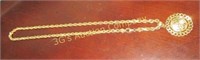 22" 10K(17.5 Grams) Rope Chain - 7J