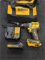 DeWalt 20v 1/2" Drill Driver Kit Missing Battery