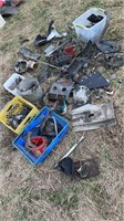 LARGE LOT OF ATV & SNOWMOBILE PARTS