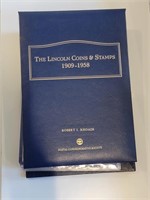 Lincoln Coins & Stamps Collection (50 coins)