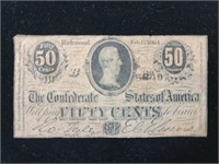 50 Cents Confederate States of America