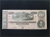 $10 Confederate States of America
