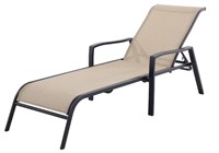 (1) STYLE SELECTIONS PATIO CHAISE LOUNGER $140