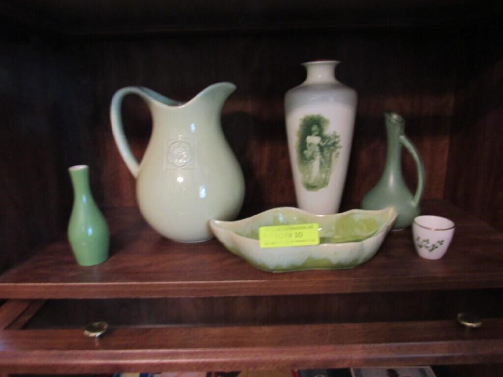 6 Asst'd. Vintage Ceramics Incl. Irish, English, E