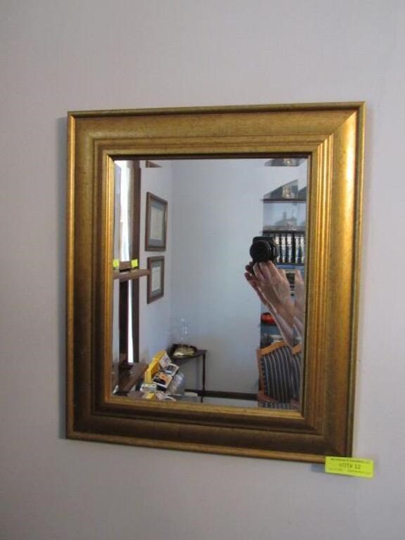 2 Asst'd. Gilt Framed Wall Mirrors