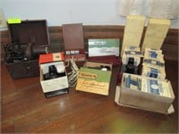 Large Collection Vintage Viewmasters & Accessories