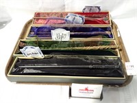 4 NOBLE COLLECTION HARRY POTTER REPLICA WANDS