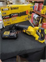 DeWalt 60v reciprocating saw and charger
