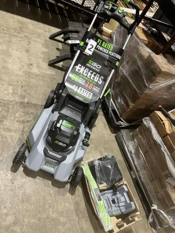 EGO MOWER W/CHARGER**BATTERY NOT INCLUDED