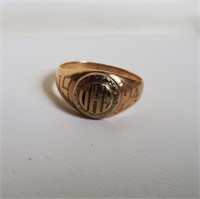 10K Gold Class Ring 1924 6.4g