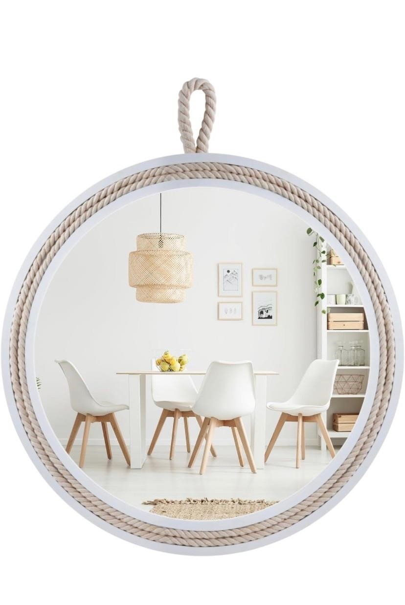 $60 Decorative round nautical mirror