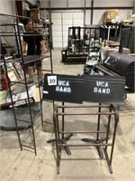 MUSIC STANDS AND WIRE RACK