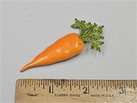 Orange & Green Carrot Brooch