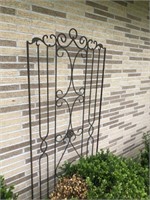 Wrought Iron Garden Trellis (See below)