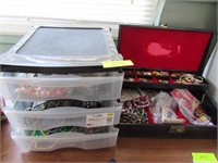 Costume Jewelry Group in 2 Boxes